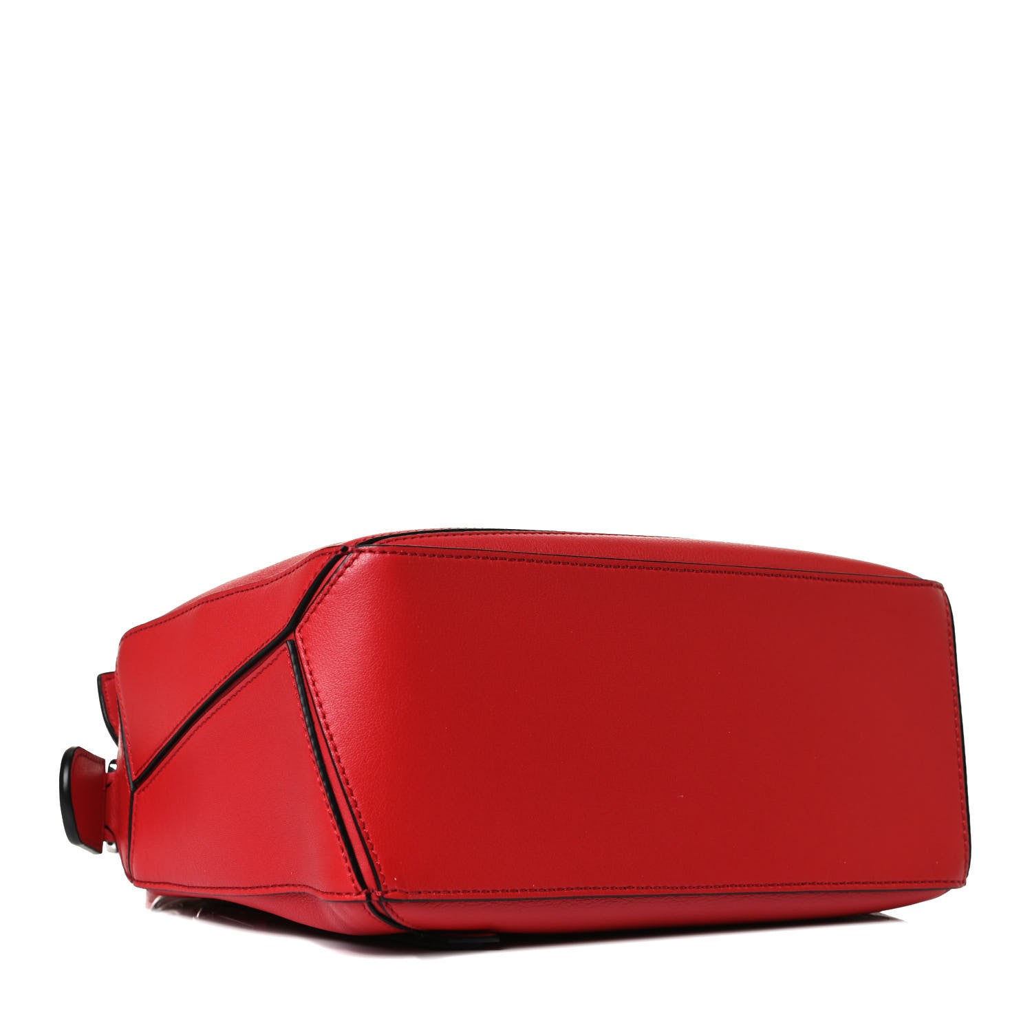 Loewe Calfskin Small Puzzle Bag Scarlet 4 of 13