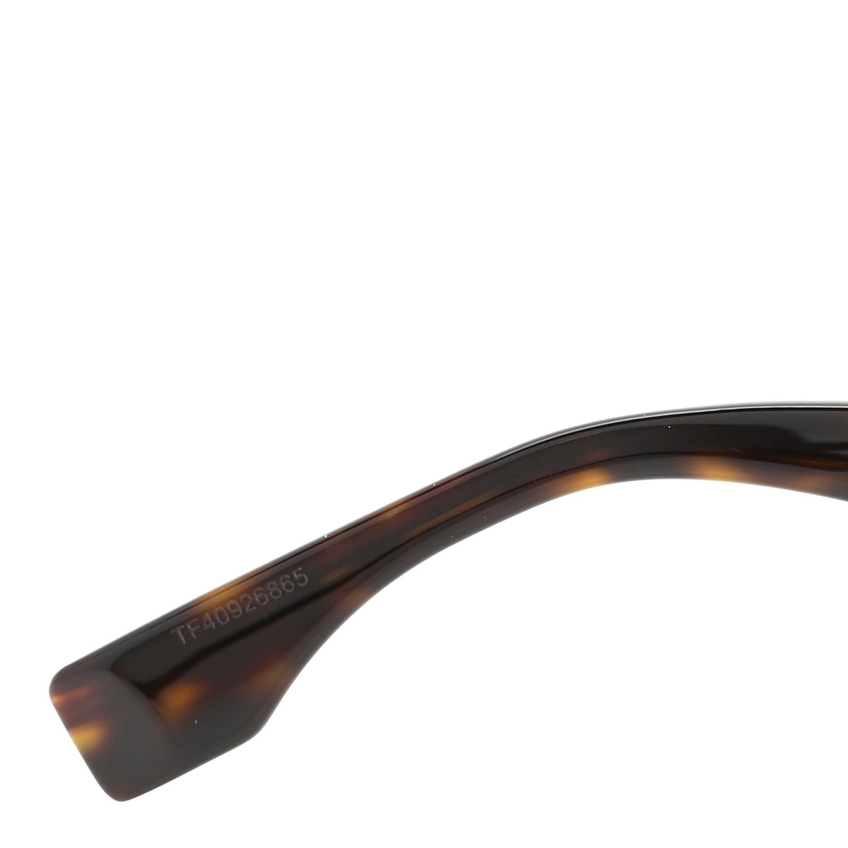 Acetate Jacquard FF Fendigraphy Square Sunglasses FE40073U Brown