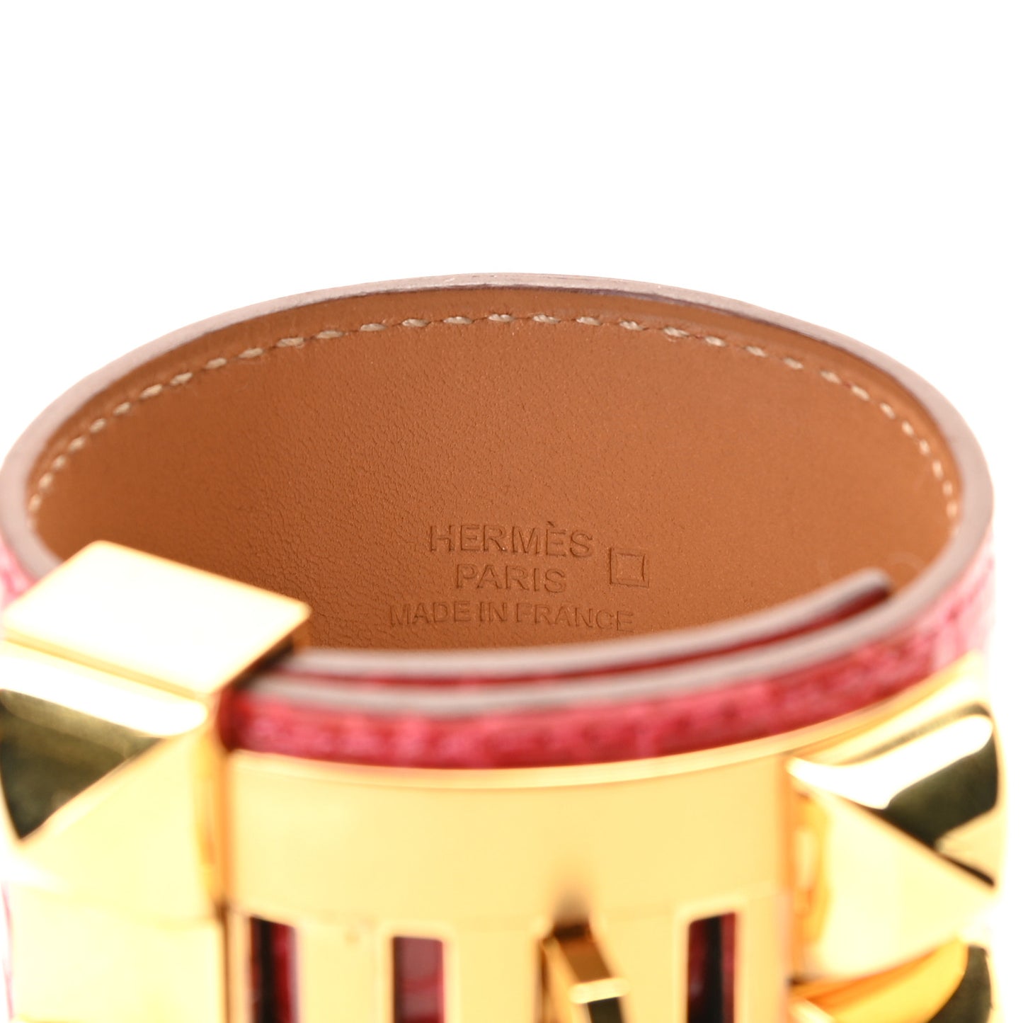 Shiny Alligator Collier De Chien CDC Bracelet S Bougainvillea