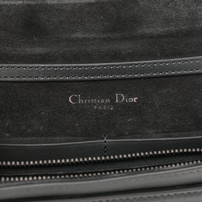 Christian Dior Ultra Matte Calfskin Diorama Wallet on Chain Pouch Black 6 of 11