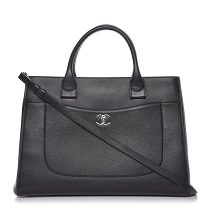 Chanel Grained Calfskin Medium Neo Executive Shopper Tote Black 1 of 7
