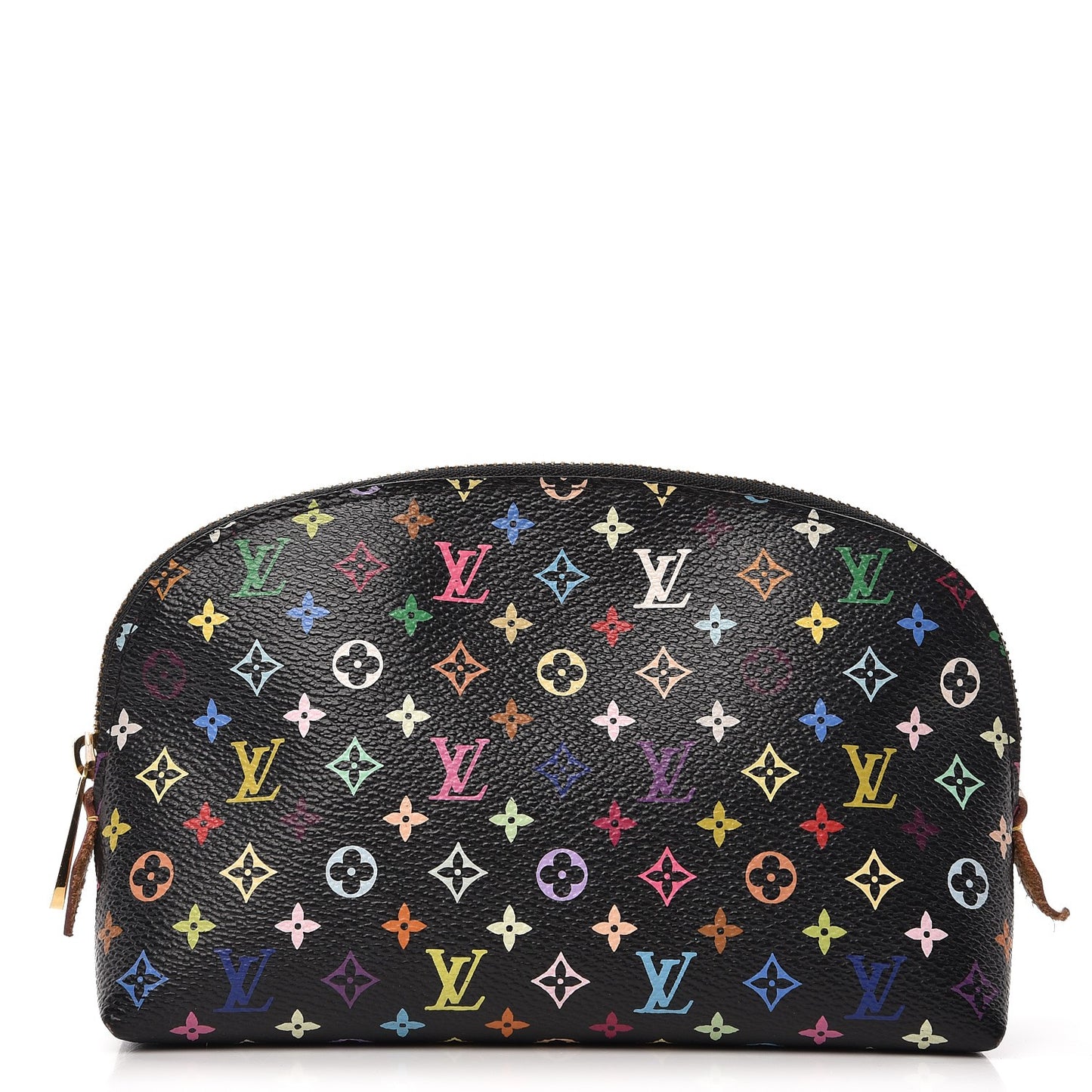 Monogram Multicolor Cosmetic Pouch Black Grenade