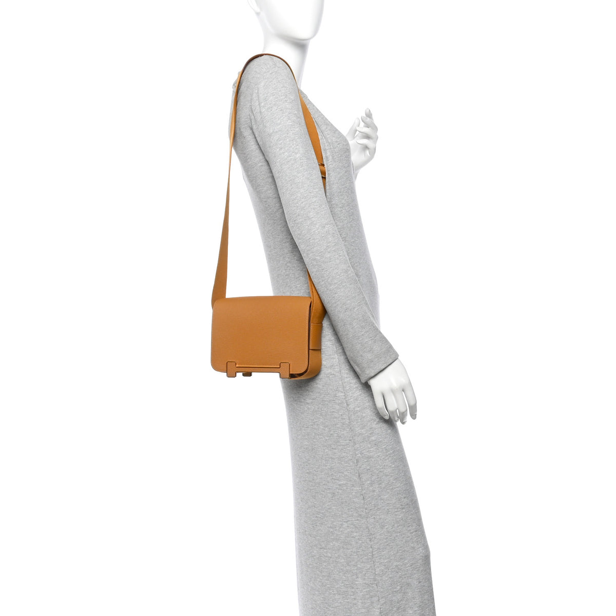 Hermes Chevre Mysore Geta Caramel 2 of 10
