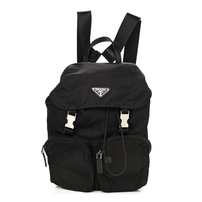 Prada Tessuto Nylon Vela Small Backpack Black 1 of 11