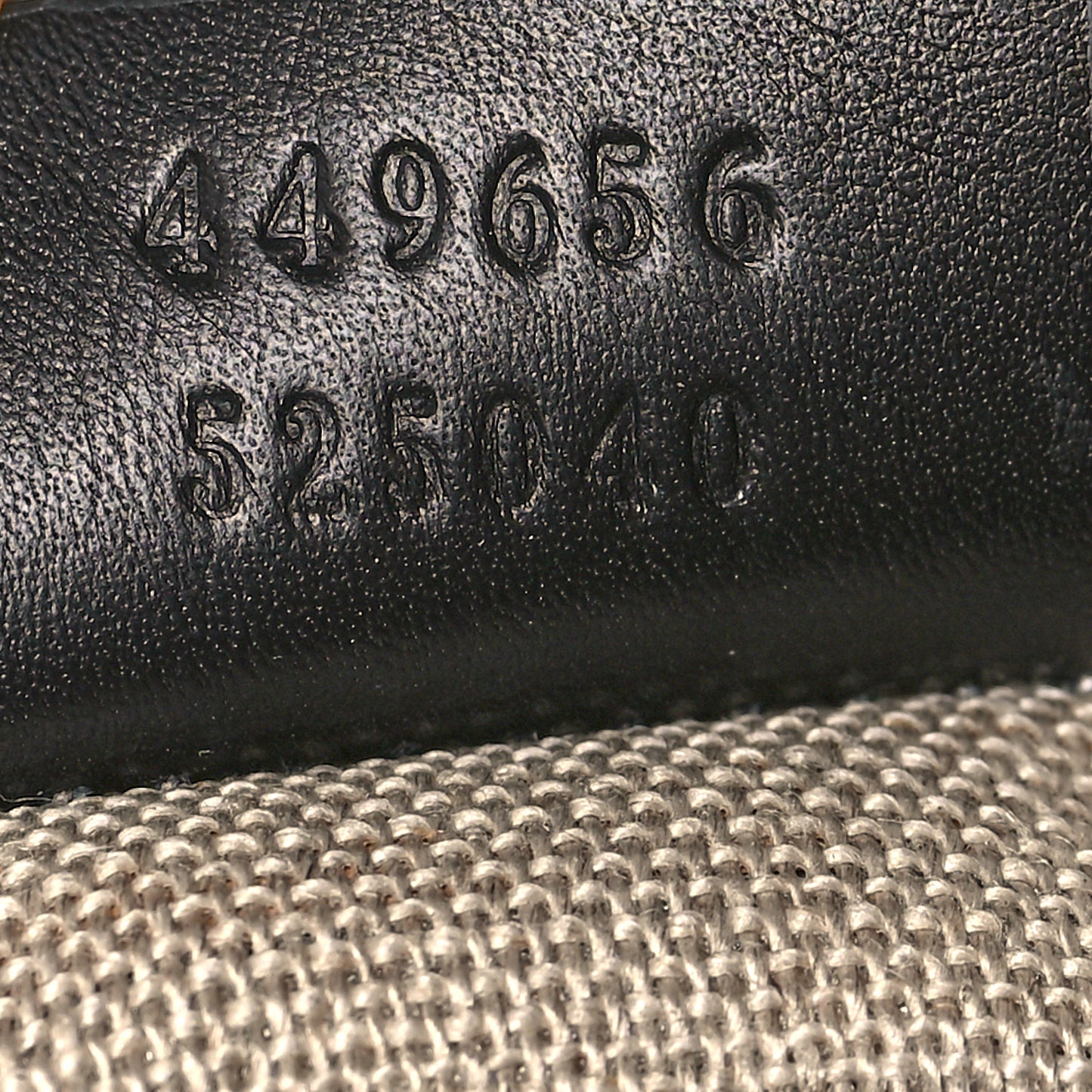 Soft Microguccissima Small Zippered Satchel Black