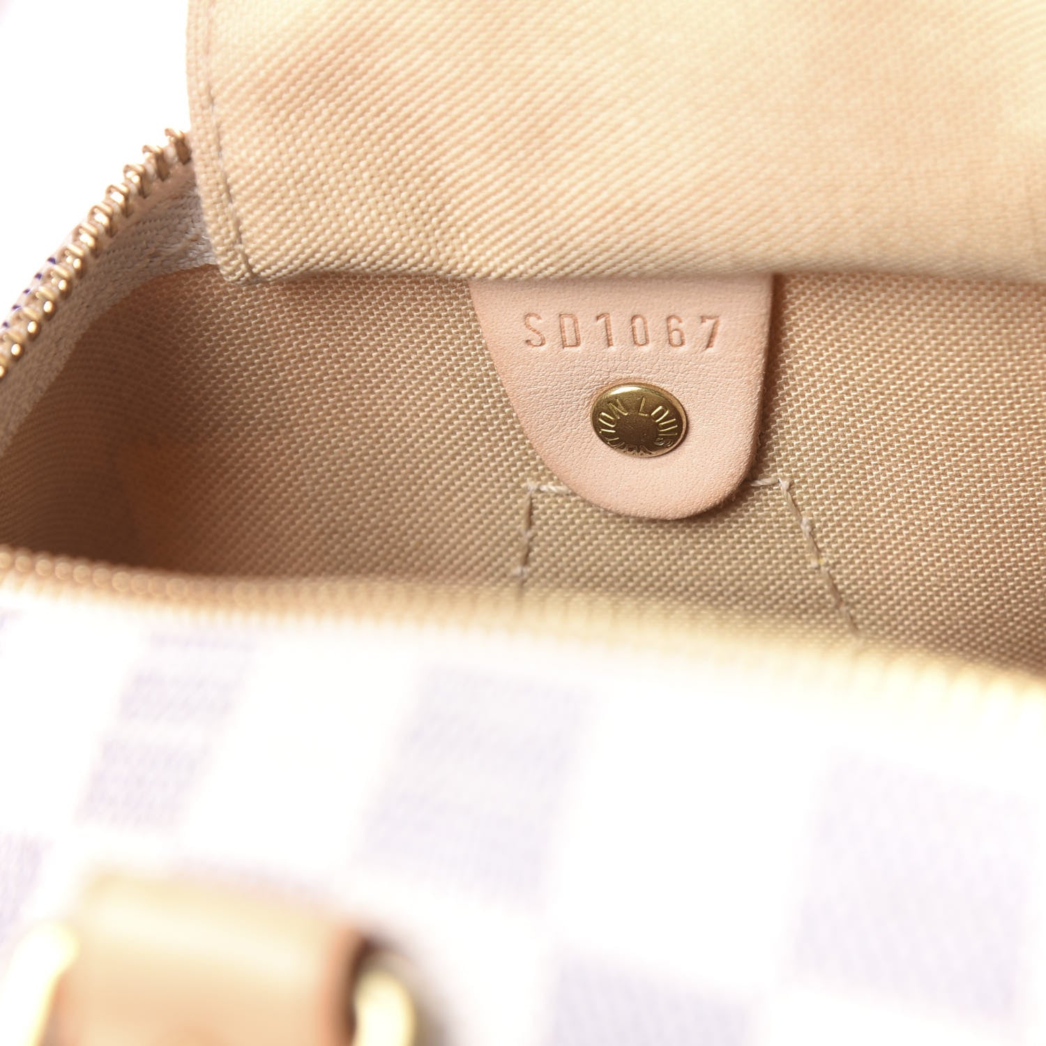 Louis Vuitton Damier Azur Speedy 30 6 of 9