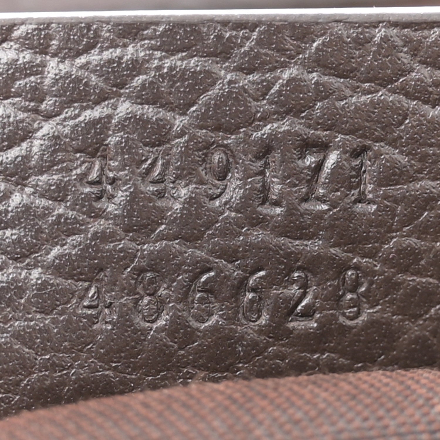 Gucci Monogram Large Flap Messenger Bag Beige Dark Brown 7 of 10