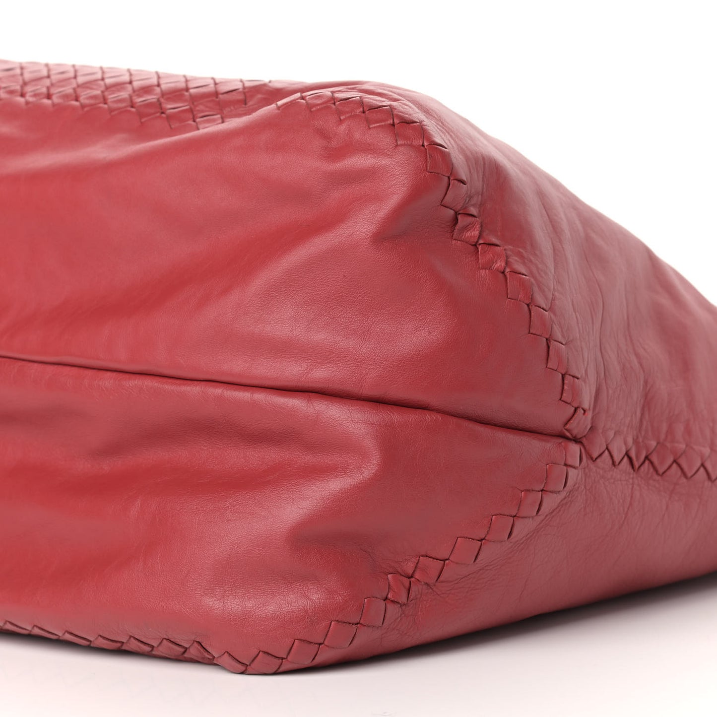 Intrecciato Tote Red