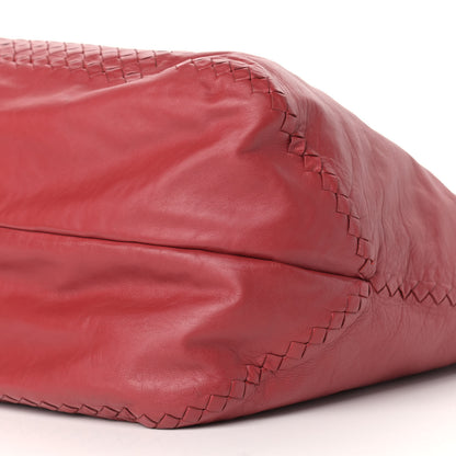 Bottega Veneta Intrecciato Tote Red 9 of 10