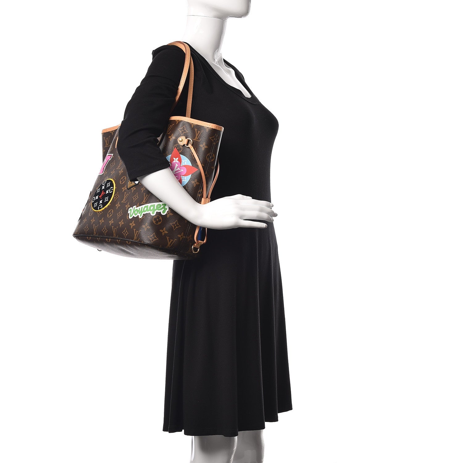 Louis Vuitton Monogram Travel Stickers Neverfull MM 2 of 9