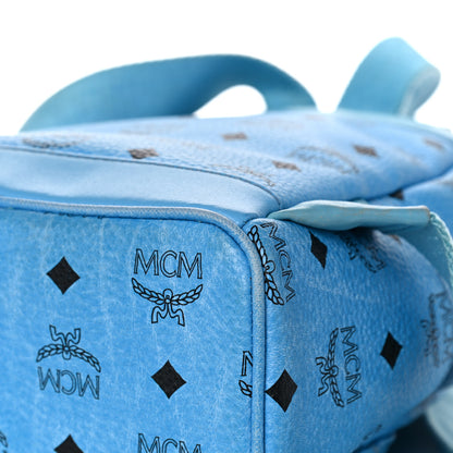 MCM Visetos Mini Stark Backpack Blue 11 of 21