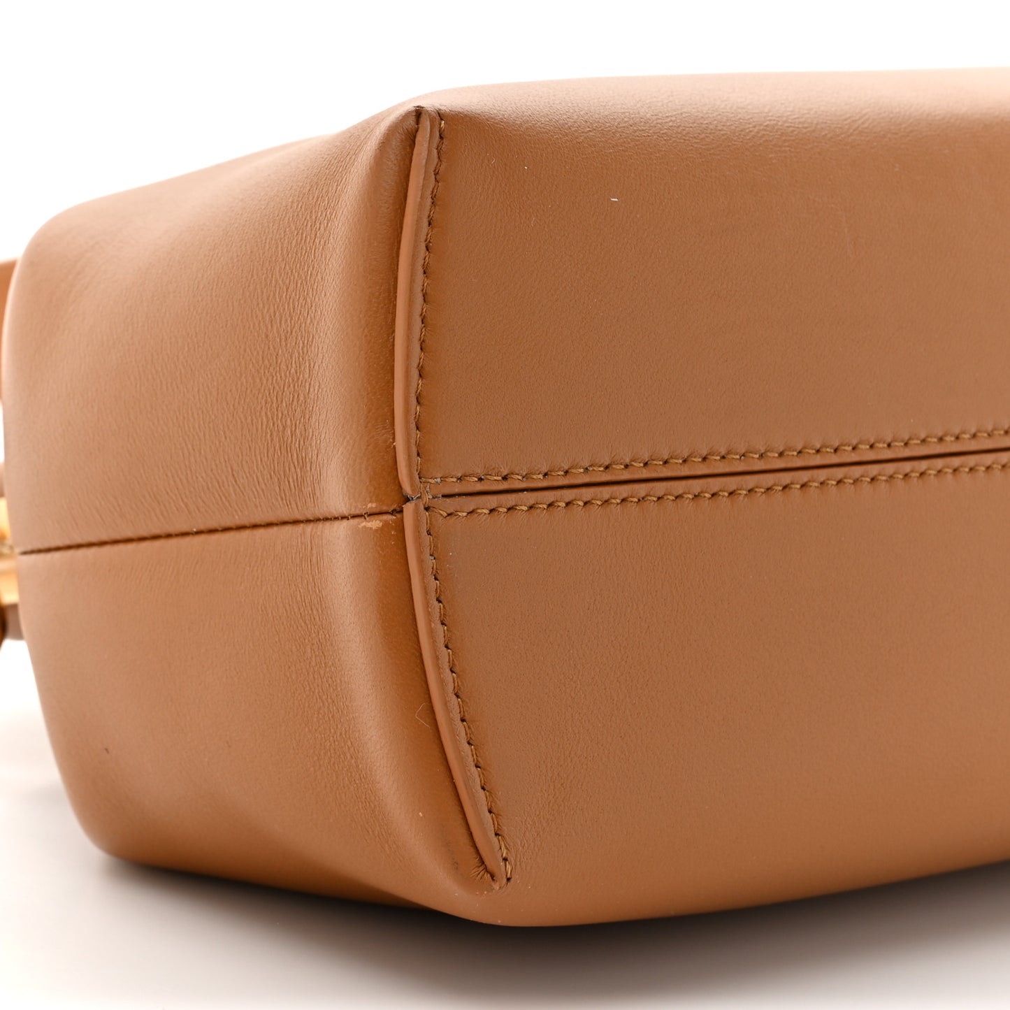 Shiny Nappa Medium Fendi First Caramello