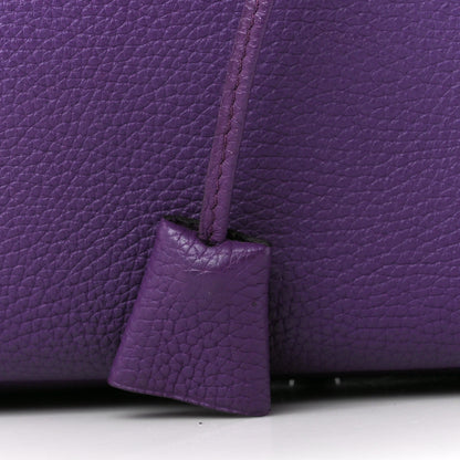 Hermes Taurillon Clemence Victoria II 35 Ultraviolet 14 of 14