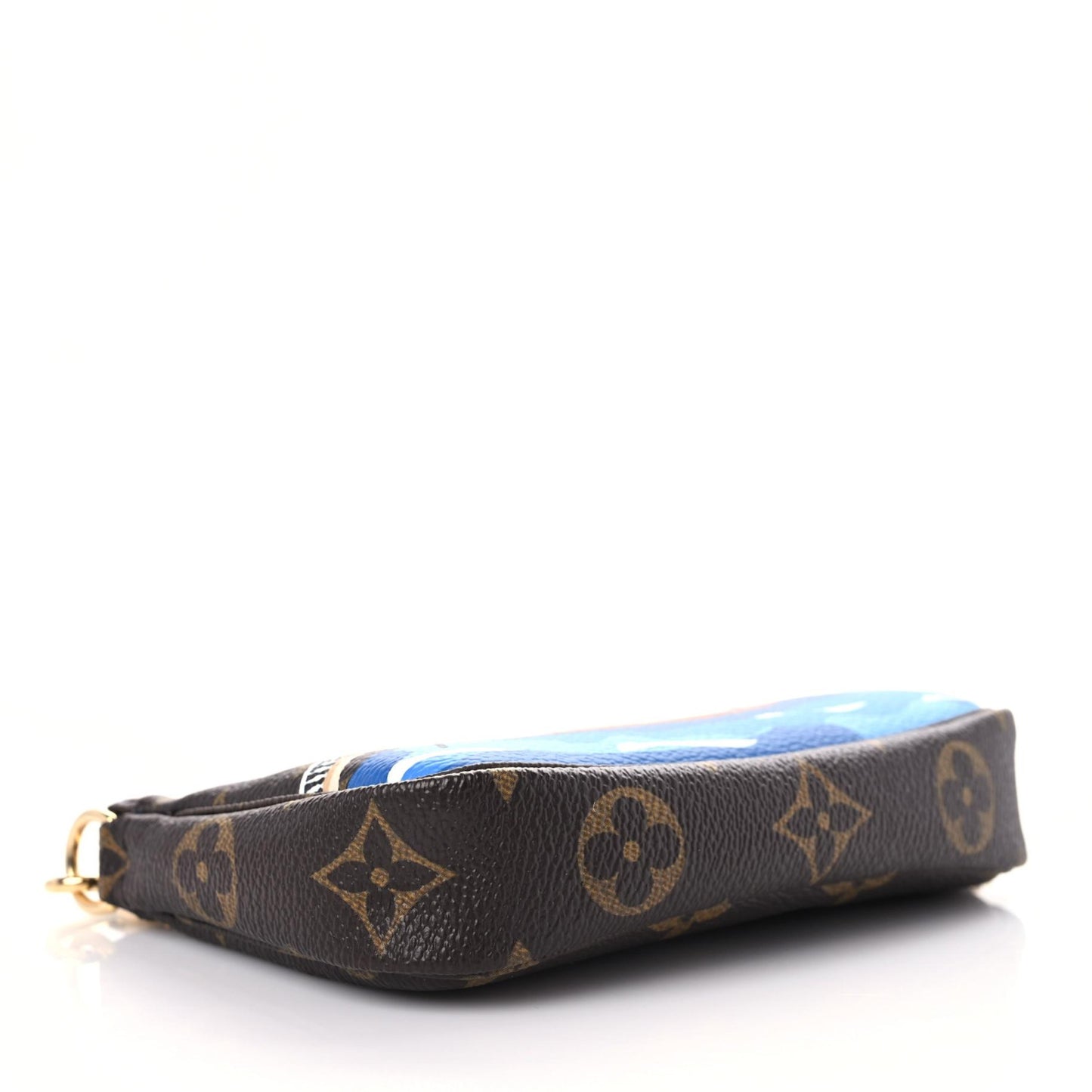 Monogram 2019 Christmas Animation Mini Venice Pochette Accessories Blue