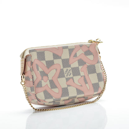 Louis Vuitton Damier Azur Tahitienne Mini Pochette Accessories 3 of 7