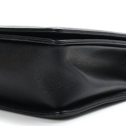 Chanel Caviar Quilted Large Boy Flap Black 9 of 9