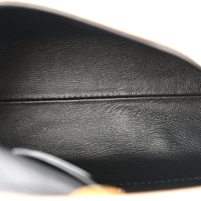 Tom Ford Coated Metallic Denim Mini Label Chain Shoulder Bag Iced Nude 5 of 13