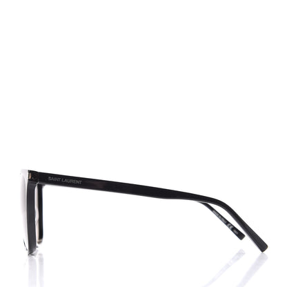 Saint Laurent Acetate SL94 Sunglasses Black Shiny Smoke 3 of 6