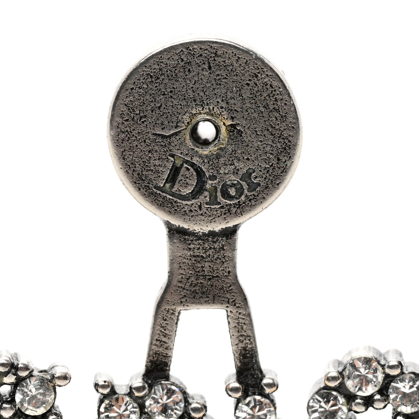 Palladium Crystal J'adior Earrings