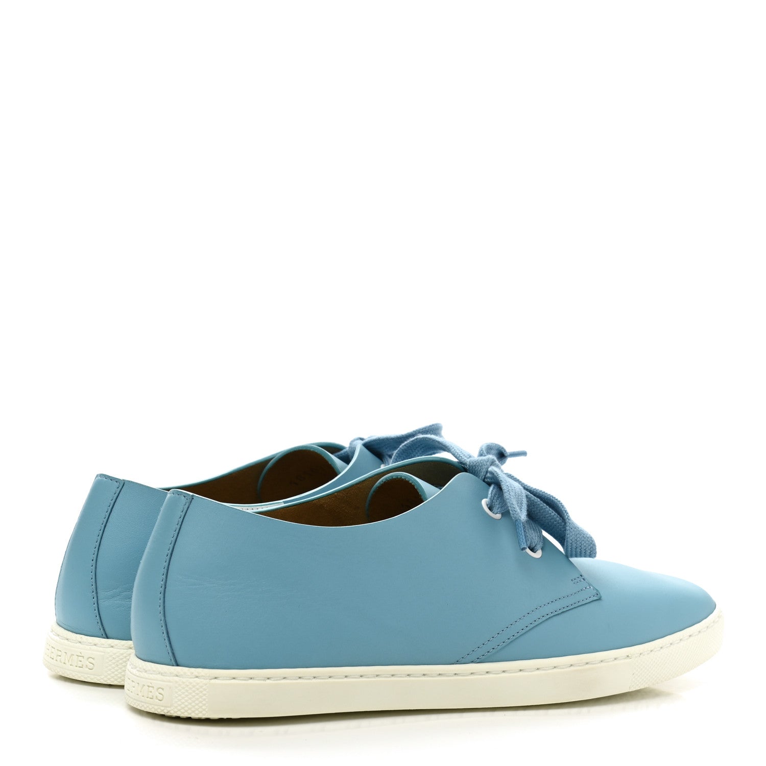 Hermes Calfskin One Sneakers 38 Blue 4 of 11
