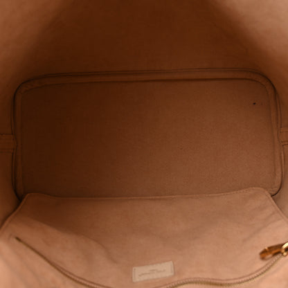Louis Vuitton Empreinte Monogram Giant Neverfull MM Sand 6 of 14