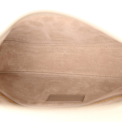 Saint Laurent Smooth Calfskin Le 5 A 7 Hobo Blanc Vintage 5 of 10