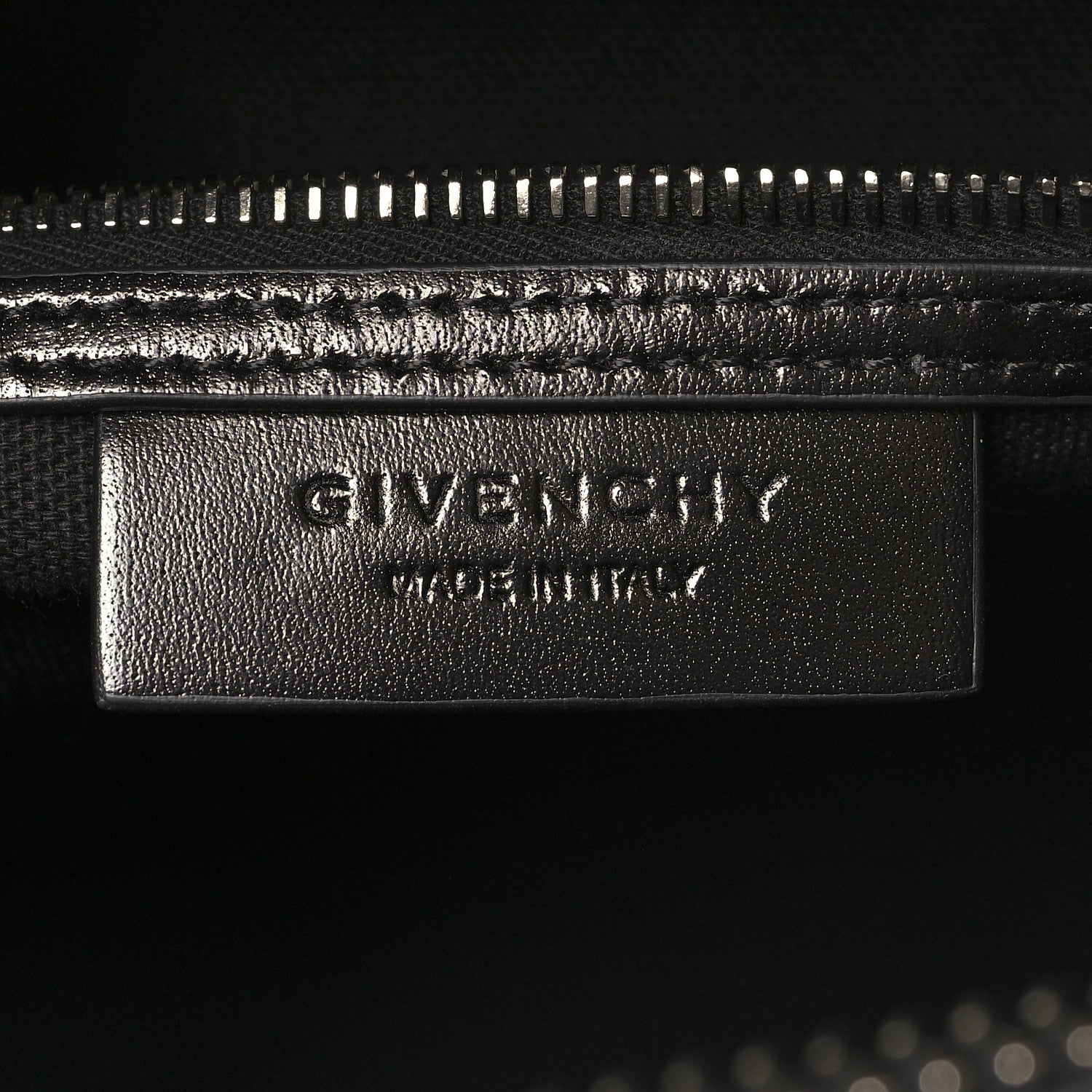 Givenchy Shiny Lord Calfskin Medium Antigona Black 6 of 10