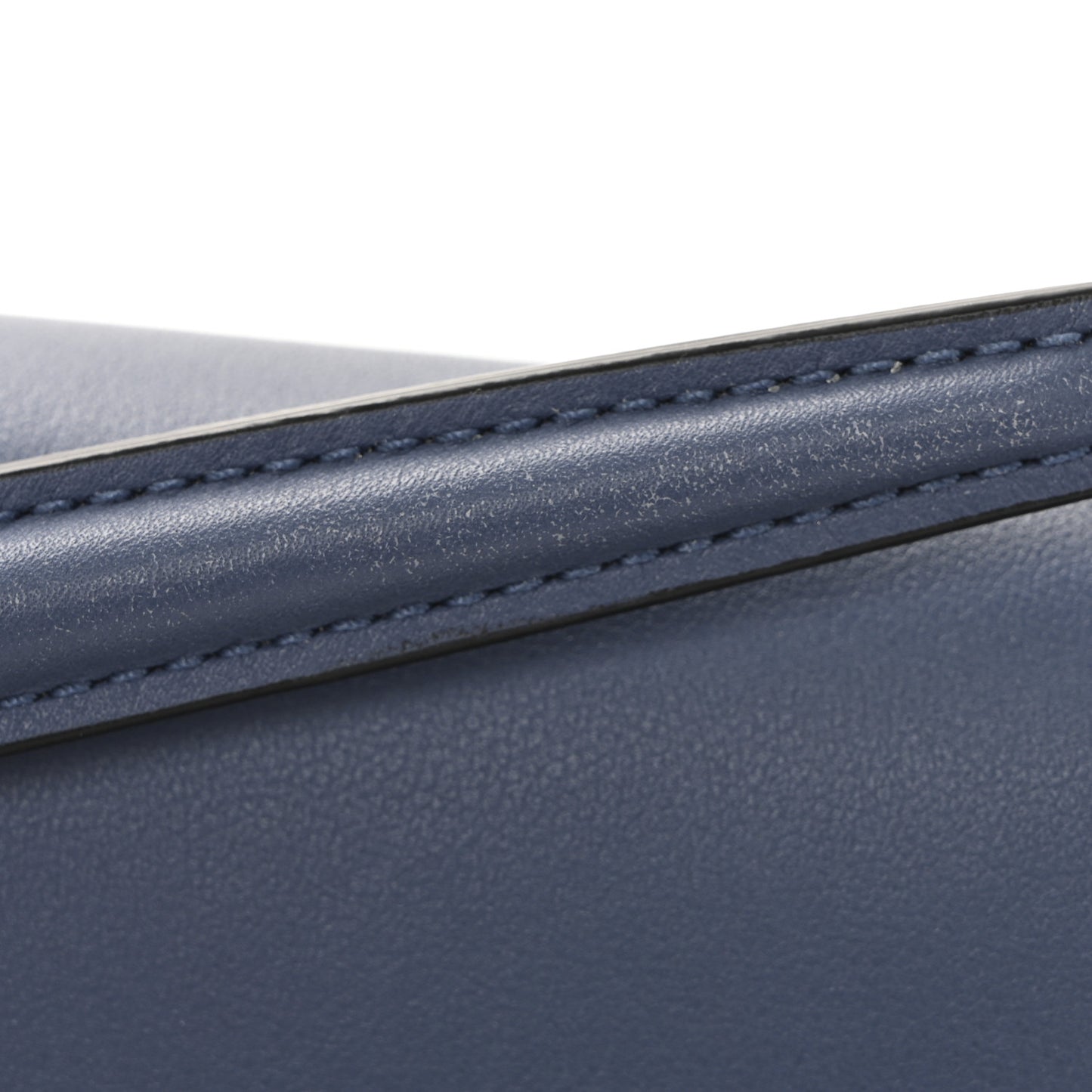 Calfskin Vlogo Small Loco Shoulder Bag Blue