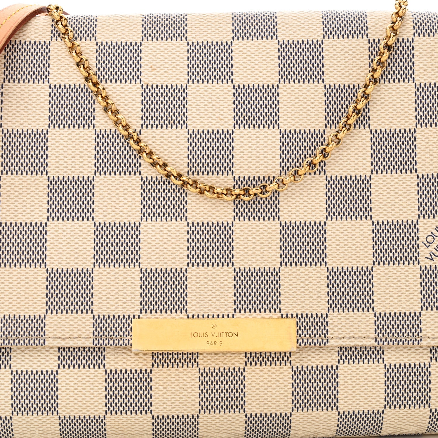 Louis Vuitton Damier Azur Favorite MM 8 of 11