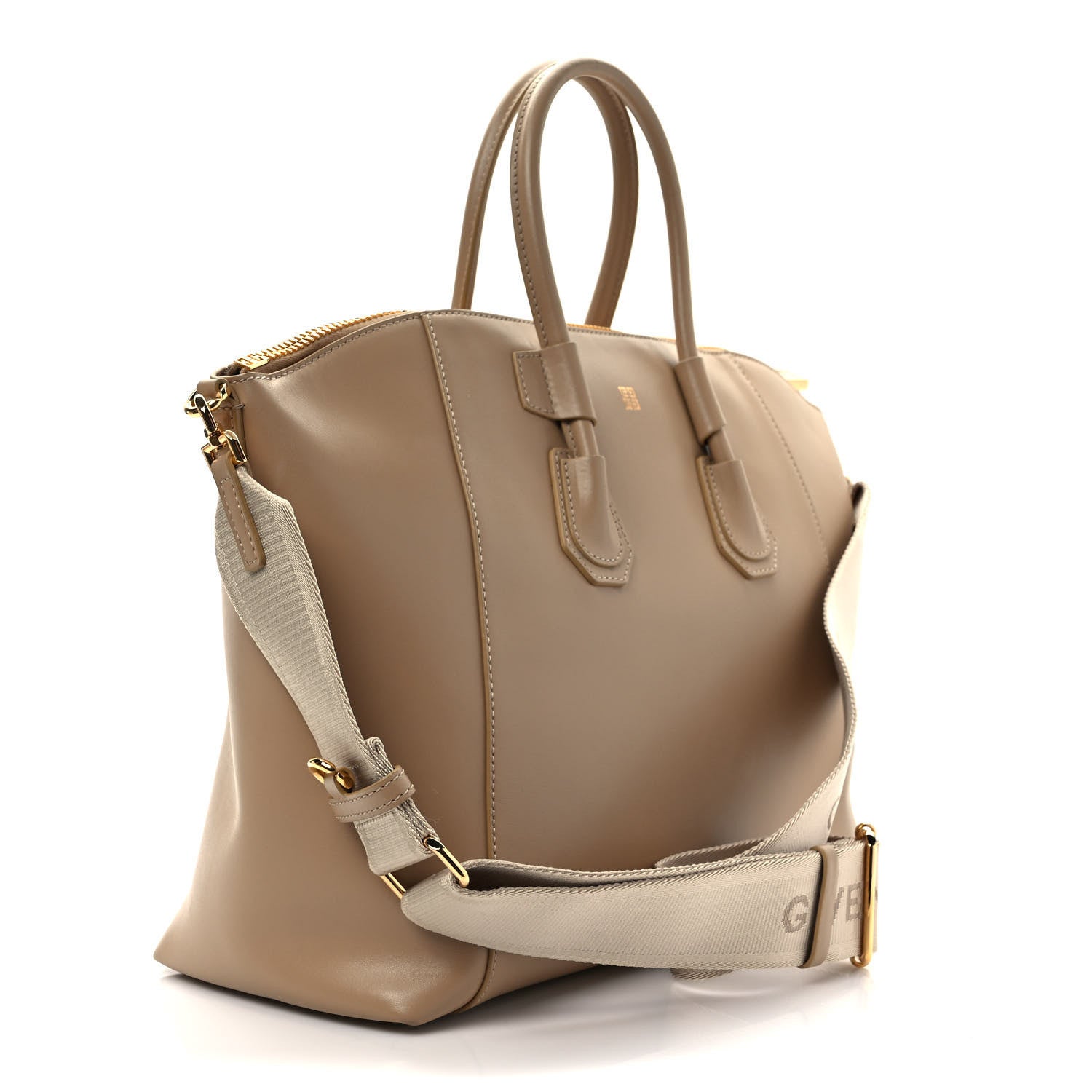 Givenchy Box Calfskin Small Antigona Sport Top Handle Bag Beige Cappuccino 3 of 14