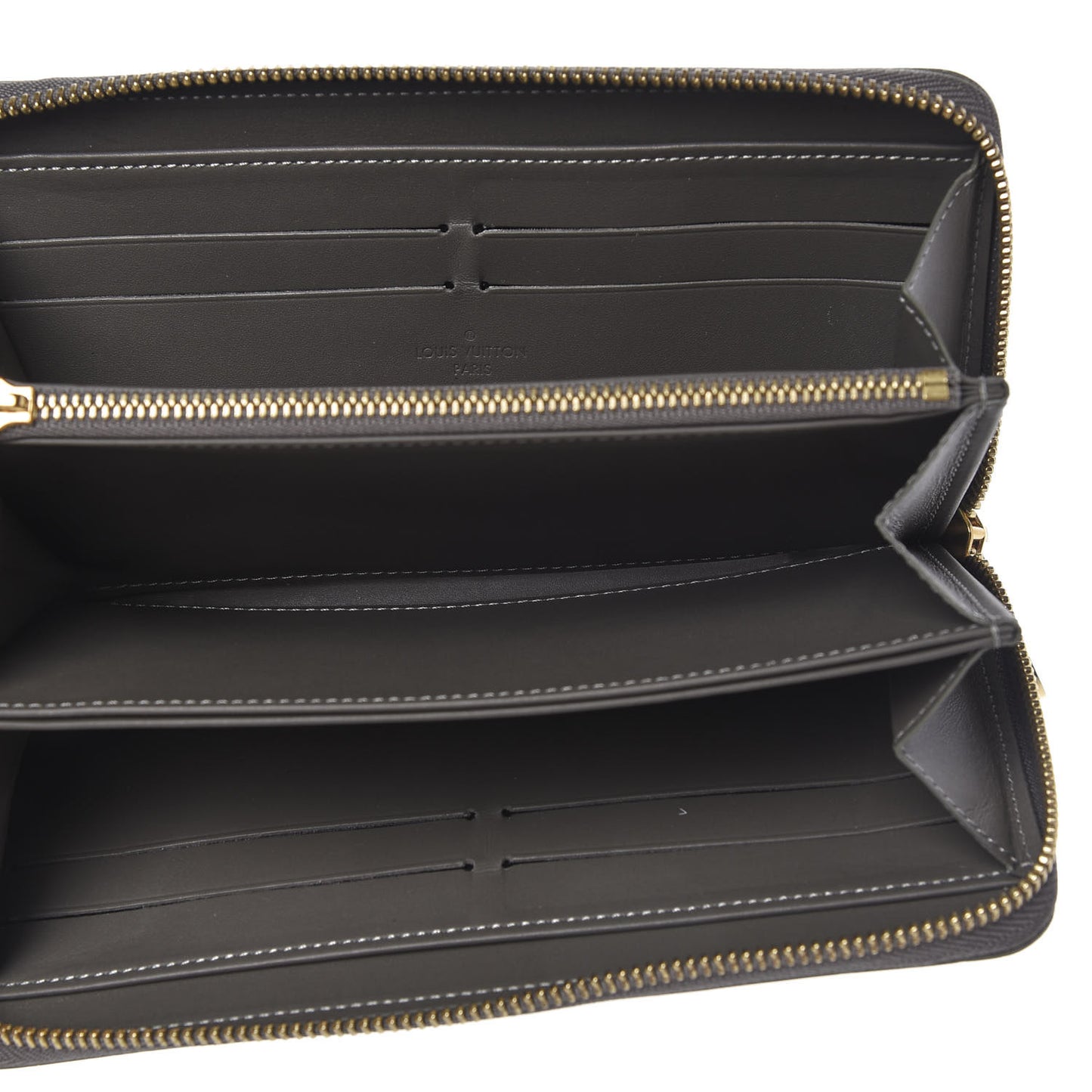 Vernis Zippy Wallet Gris Art Deco