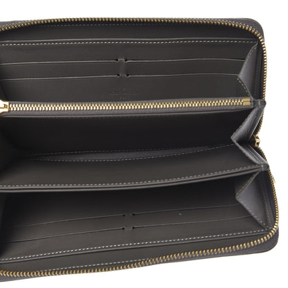 Louis Vuitton Vernis Zippy Wallet Gris Art Deco 5 of 8