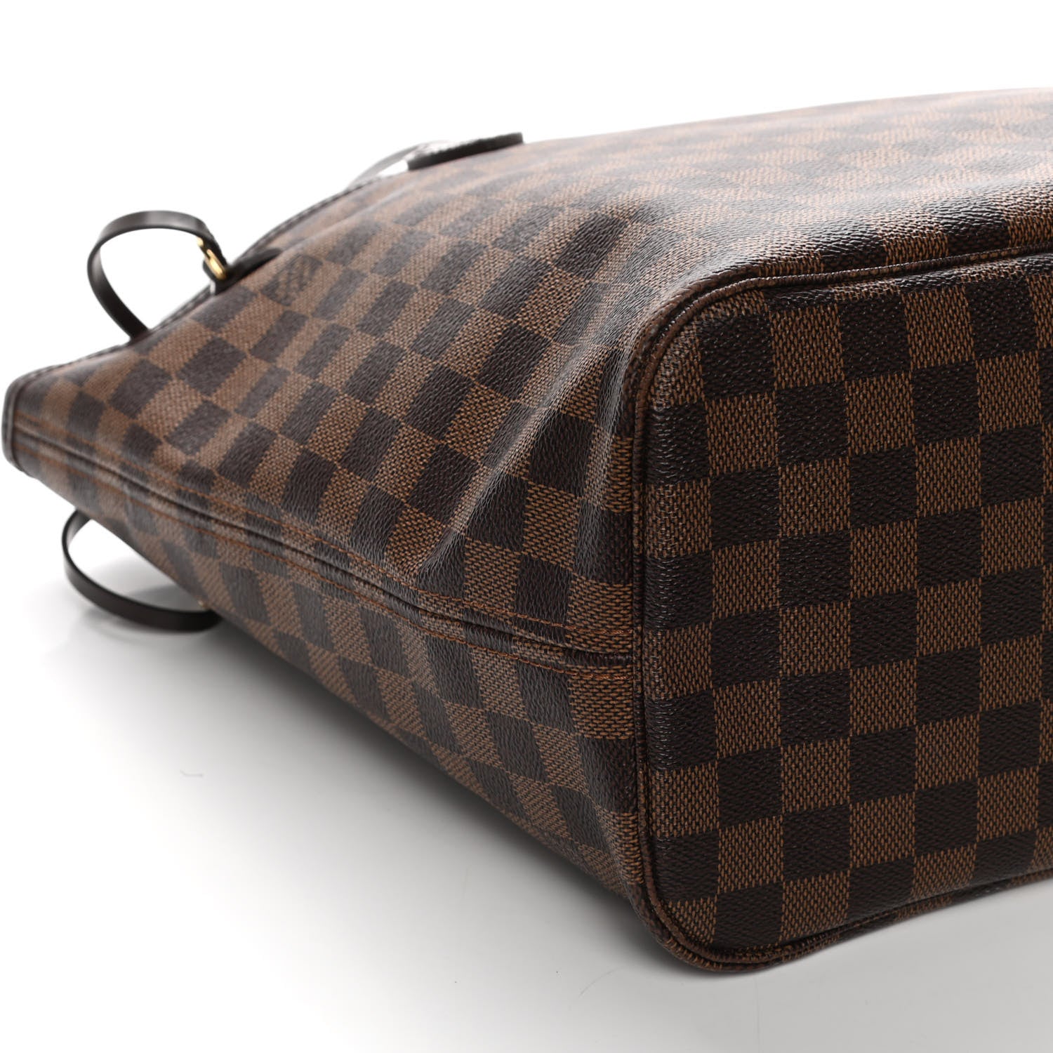 Louis Vuitton Damier Ebene Neo Neverfull MM Rose Ballerine 8 of 14