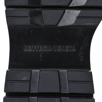 Bottega Veneta Calfskin The Tire Chelsea Boots 38 Sea Salt Black 6 of 13