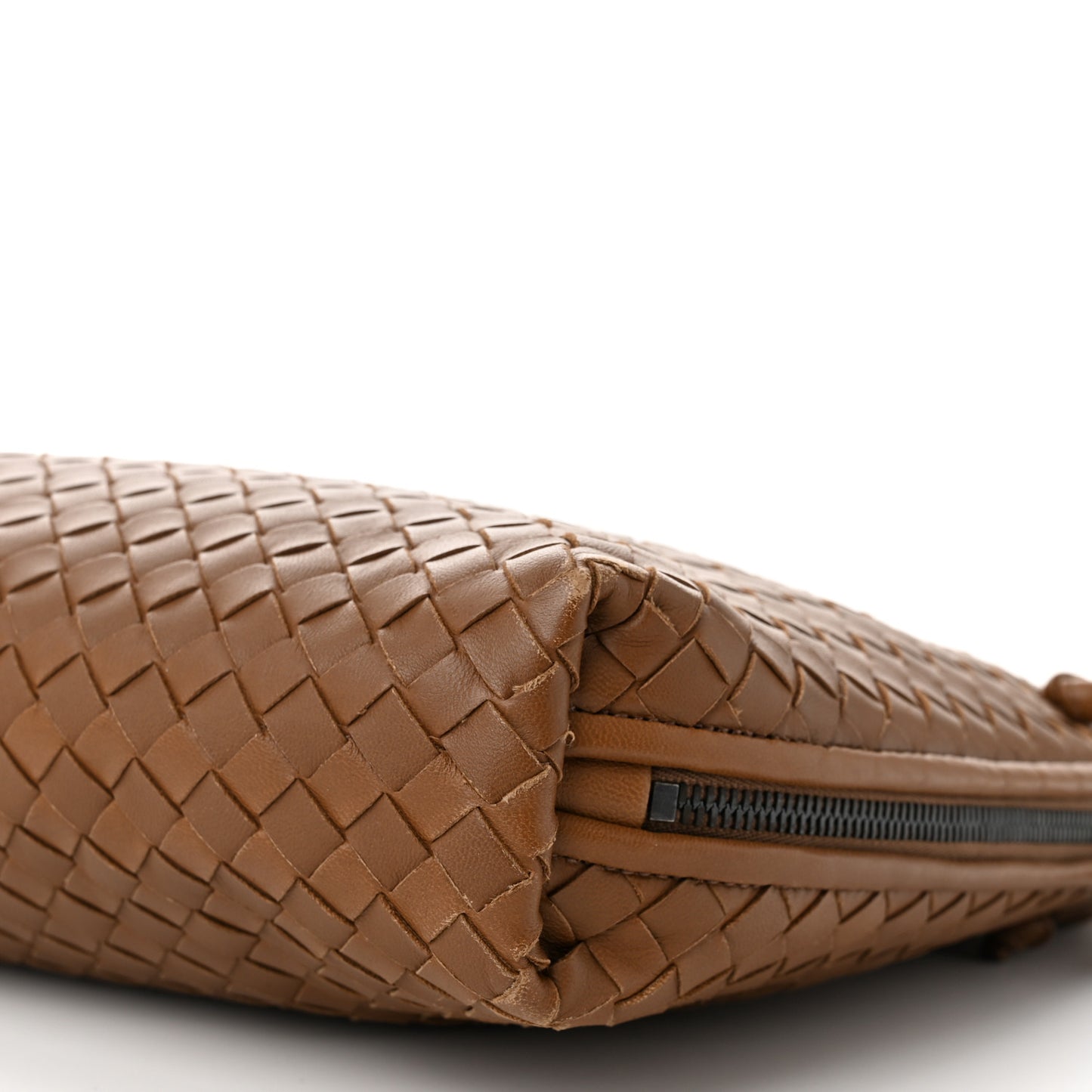 Nappa Intrecciato Nodini Crossbody Messenger Chene