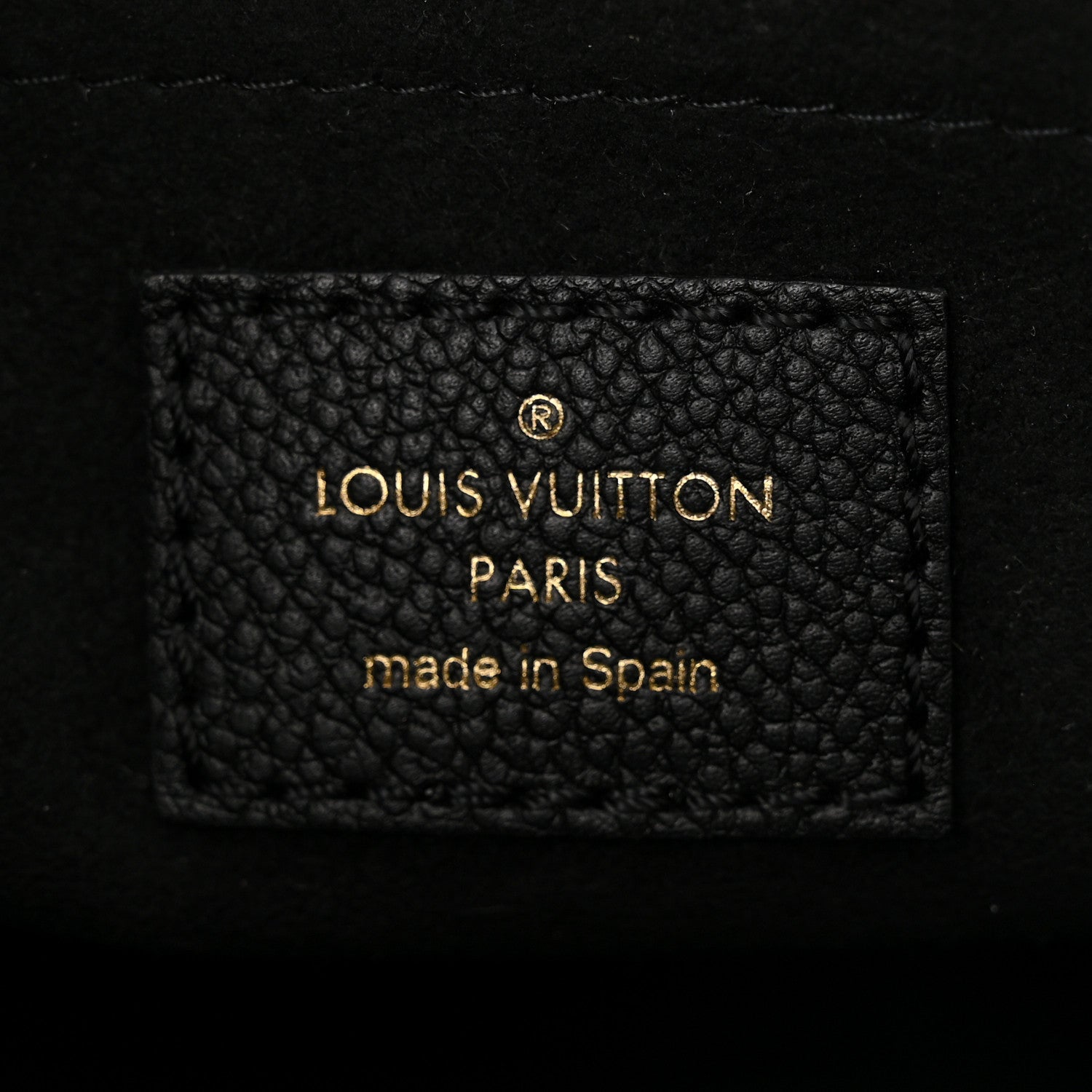 Louis Vuitton Empreinte Monogram Giant Multi Pochette Accessories Black 7 of 13