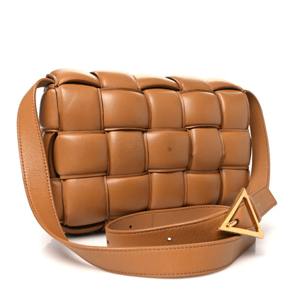 Bottega Veneta Nappa Maxi Intreccio Padded Cassette Crossbody Bag Caramel 3 of 15