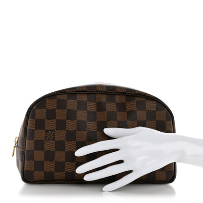 Louis Vuitton Damier Ebene Toiletry Bag 25 2 of 9