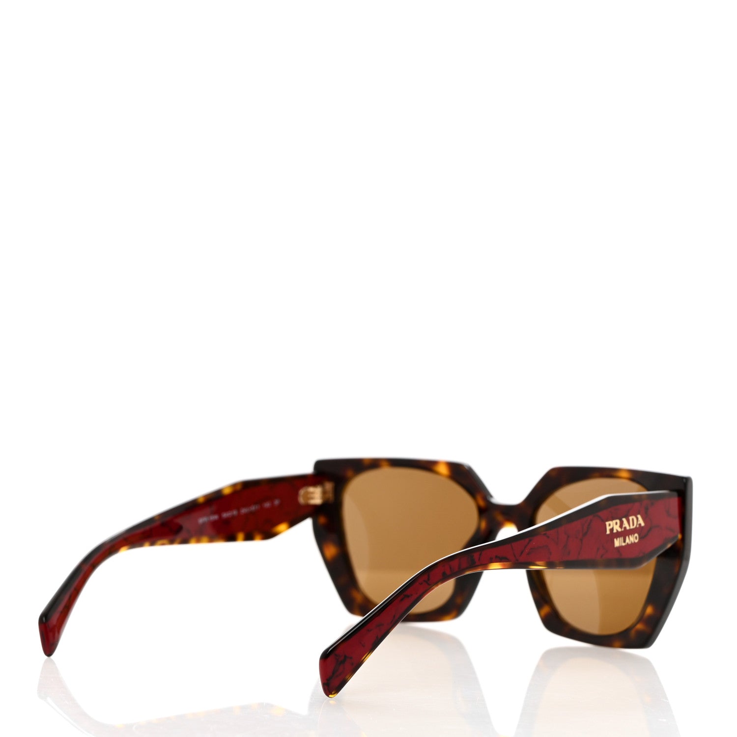 Prada Acetate Sunglasses SPR 15W Tortoise 4 of 8