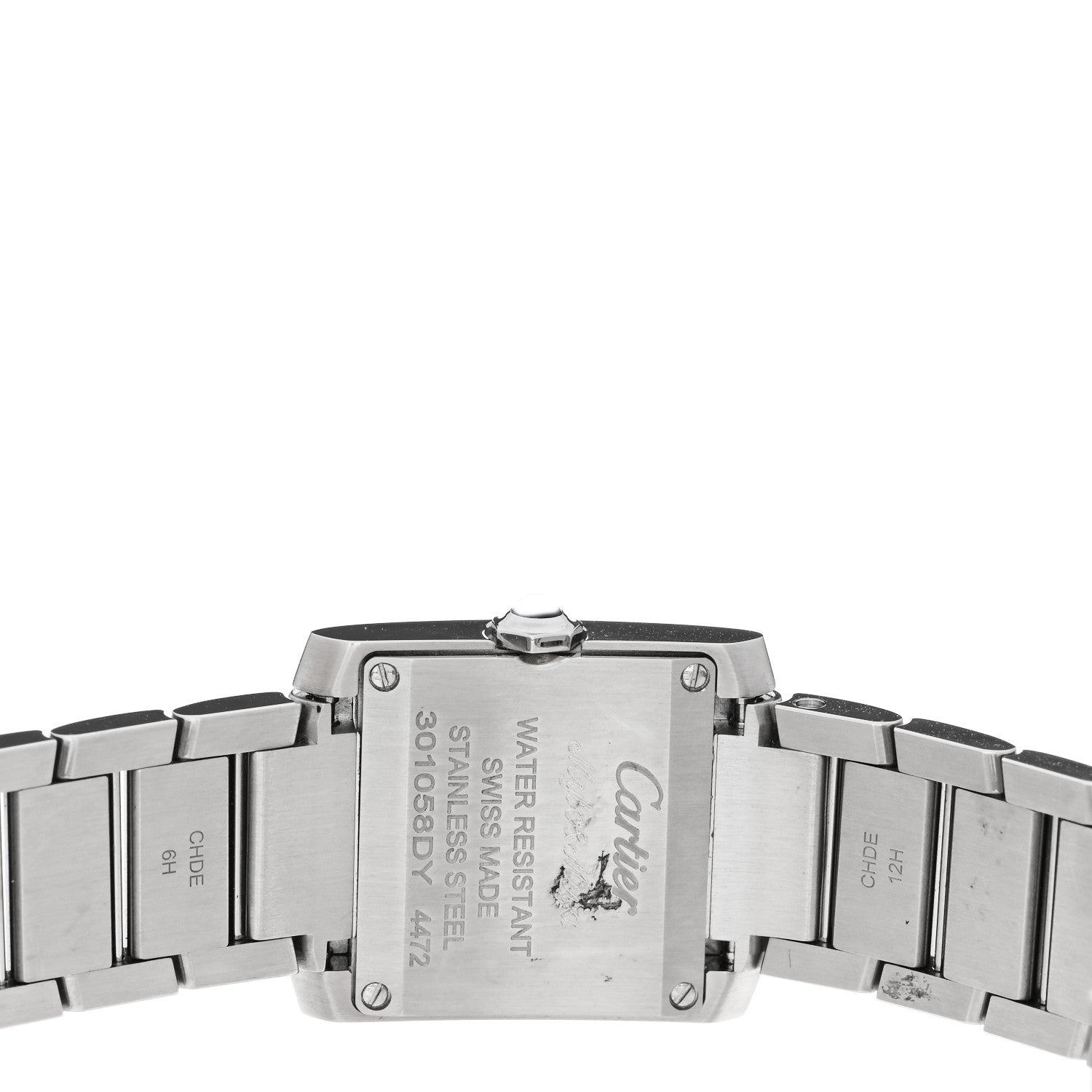 Cartier Stainless Steel 21mm Tank Francaise Quartz Watch Silver 4 of 5
