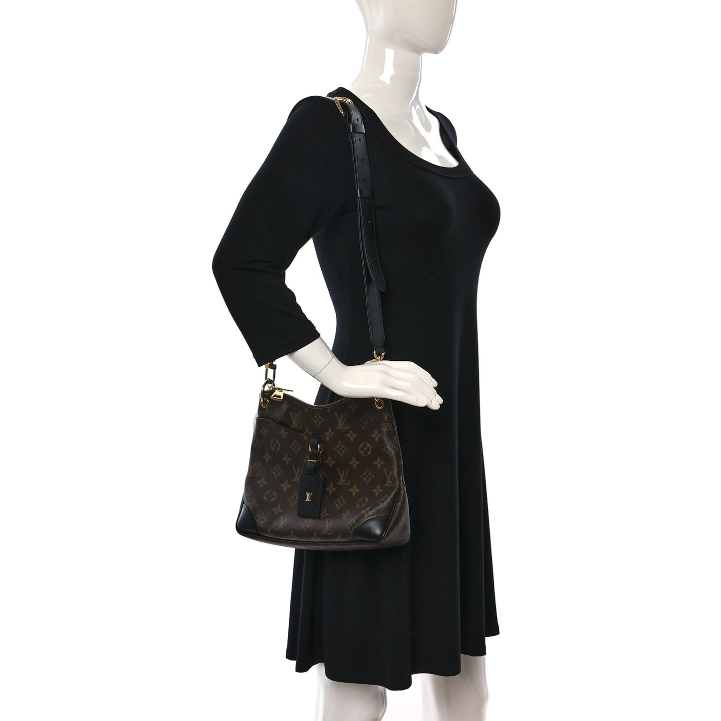 Damier Ebene Odeon PM Black