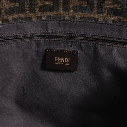 Fendi Zucca Spalmati Large Tote Tobacco 6 of 7