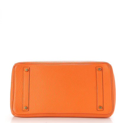 Hermes Togo Birkin 35 Orange 7 of 38