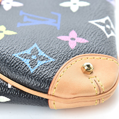 Louis Vuitton Monogram Multicolor Pochette Milla MM Black 11 of 11