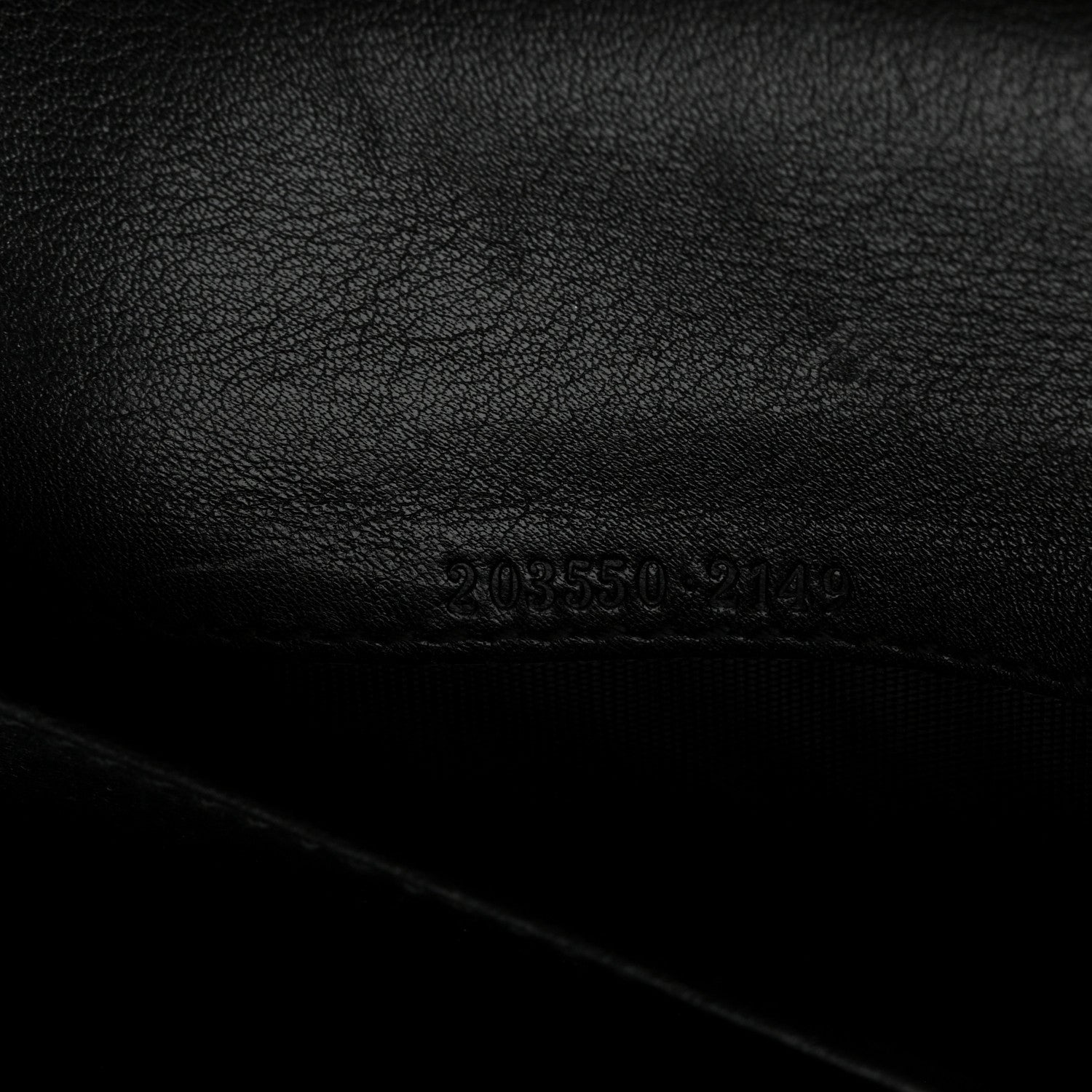 Gucci Guccissima Heart Continental Wallet Black 7 of 7