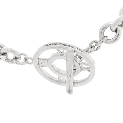 Tiffany Sterling Silver Atlas Toggle Chain Necklace 4 of 6