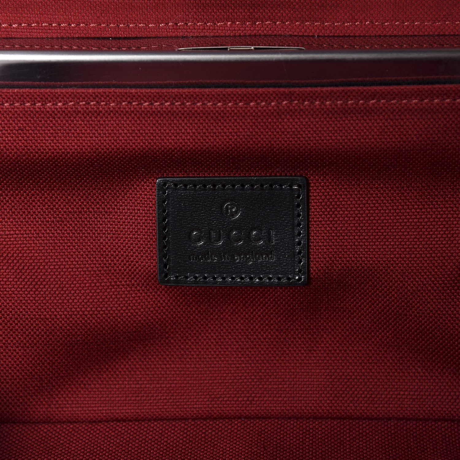 Gucci Calfskin Web Globe-Trotter Carry-On Black 8 of 9