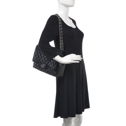 Chanel Caviar Quilted Maxi Double Flap Black 2 of 10