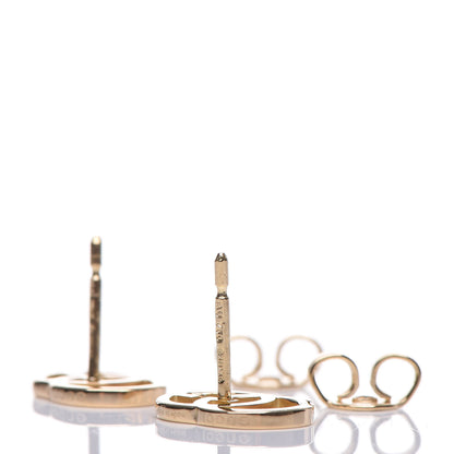 Gucci 18K Yellow Gold GG Tissue Stud Earrings 3 of 5