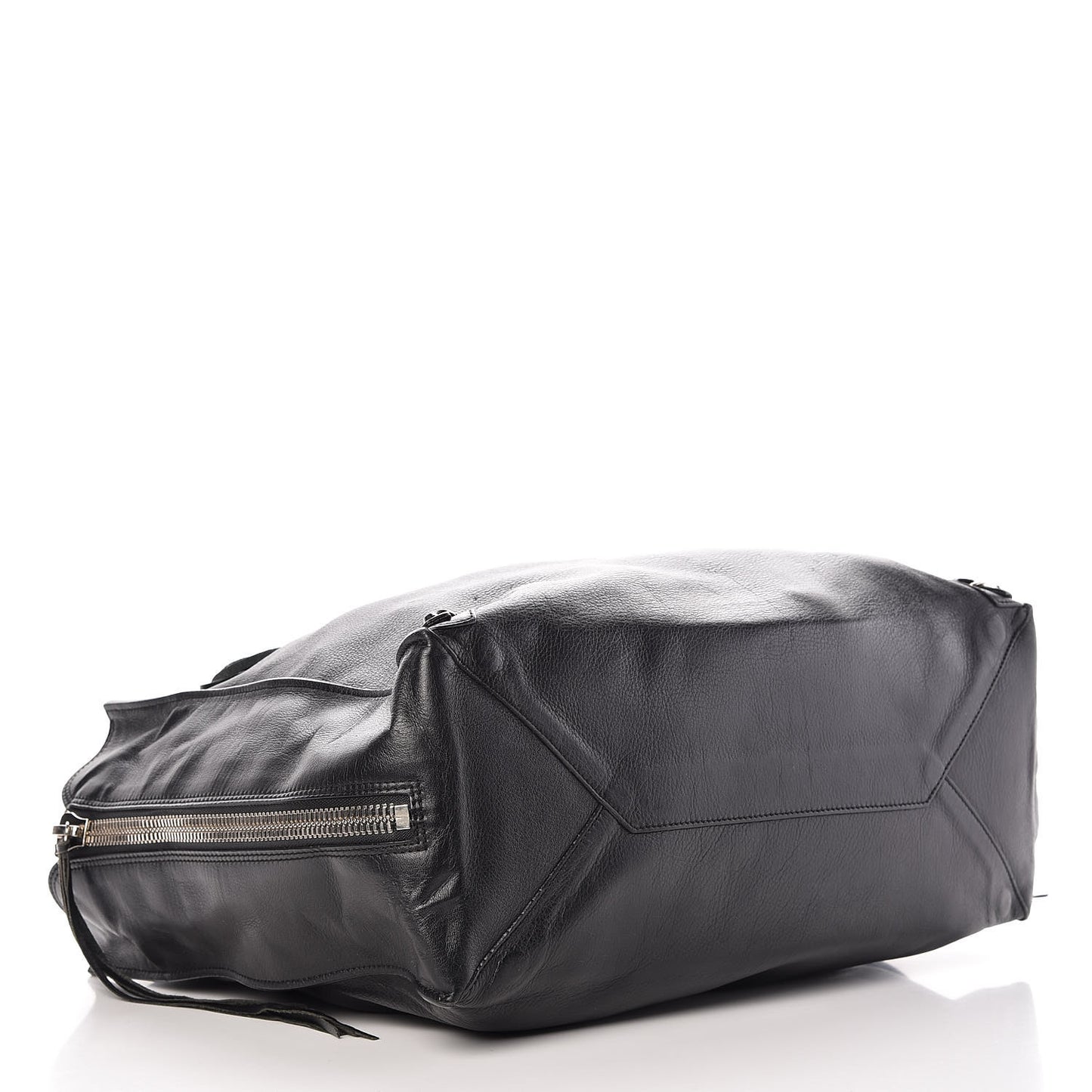 Supple Calfskin Papier A4 Tote Black